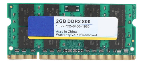 Memoria Ram Xiede Ddr2 800mhz 2g 1.8v 200pin Para Laptop