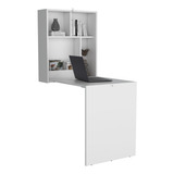 Mesa Escritorio Plegable Kaplan 140 X 60 Rta Blanco