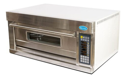 Horno Pizzero Silcook Eléctrico Digital Humidificador