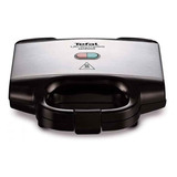 Sandwichera 2 Panes Ultra Compact Negro/plata T-fal Sm155283