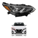 Faro Nissan Sentra 2020 2021 2022 2023 S/led, Cromado