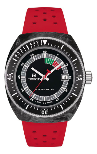 Reloj Tissot Sideral Powermatic 80 Rojo