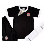 Conjunto Corinthians Artilheiro Infantil Oficial Timão Barat