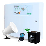 Kit Cerca Electrica Energizidor Seg Shocker 14000 Wifi