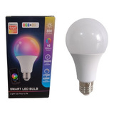 Bombillo Inteligente Luz Rbg Rosca E27 Control Luces App