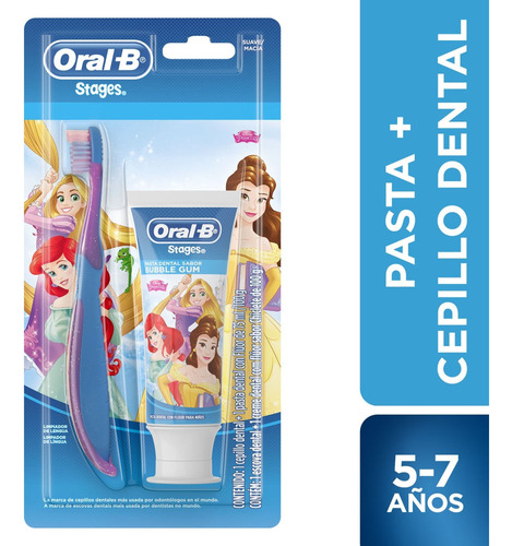 Kit Dental Oral-b Cepillo Stages + Crema X 100g