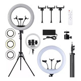 Iluminador Led Ring Light Grande 46cm 18 Polegadas Tripé 2.m