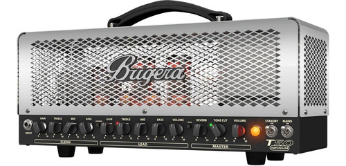Amplificador Cabezal Guitarra Bugera T50 Infinium Bulbos