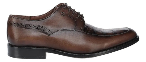 Zapato Cuadra Para Caballero En Piel De Caimán 52uncbu