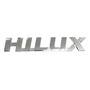 Emblema Hilux Cromado De Toyota ( Modelo Nuevo 2015-2021) Toyota Hilux