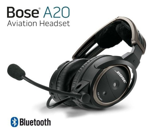 Auricular Aeronáutico Bose A20 Ficha Doble G.a. *bluetooth*