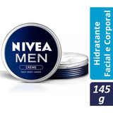 Creme Nivea Lata Azul Men Hidratante Masculino 150ml Oferta