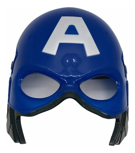 Mascara Con Luz Led Super Disfraz Avengers Único Infantil 