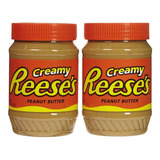 Reeses Creamy Peanut Crema Cacahuate 510g 2 Botes Original