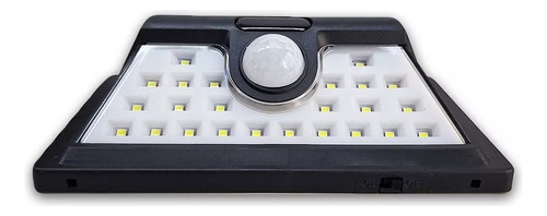 Reflector Solar Mediano 5w Luz Fria Sensor Movimient Candela