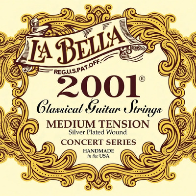 La Bella 2001me Encordadura Nylon Guitarra Clasica | Envío gratis