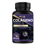 Colágeno Tipo 2 Não Desnaturado 60 Comprimidos 1000 Mg Turbo Black Vitamin Mastigável Sabor Iogurte