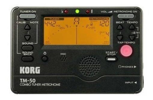 Afinador/metrónomo Korg Tm-60