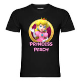 Polera Princesa Peach Estampada Dtf Cod 001 Senshi