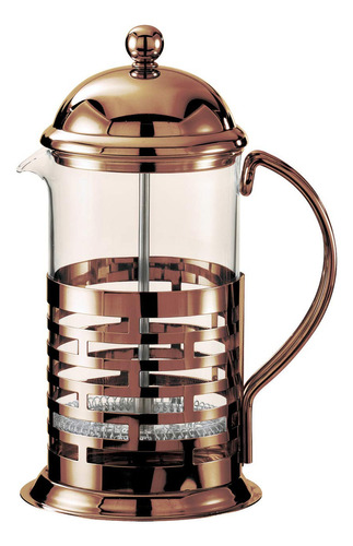 Service Ideas T677brnz Prensa De Café De Ladrillo, Bronce,. Color Bronce