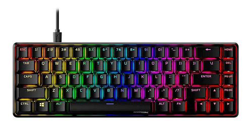 Teclado Gamer Hyperx Alloy Origins 65 Qwerty Hyperx  Aqua Us