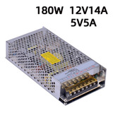 180w 12v14a-5v5a Potencia Regulada De Doble Salida