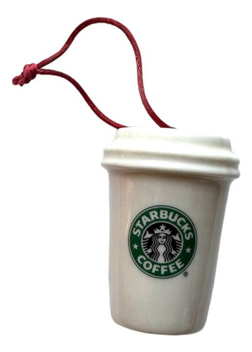 Starbucks Vaso Esfera Navideña Cerámica Año 2006