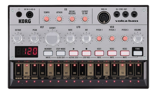 Mini Sintetizador Korg Volca Bass Nuevo Garantía Vietnam