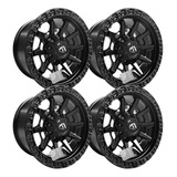 Rines Matt Black 17 5x127 Jeep, Cherokee