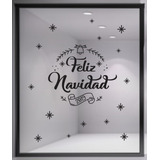 Vinilos Navidad Vidrieras Locales Fiestas Año Nuevo Grandes