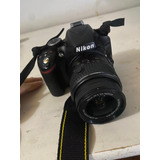  Nikon Kit D3200 + Lente 18-55mm Vr Dslr Color  Negro 