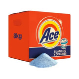 Detergente En Polvo Ace Limpieza Completa Blanco Y Color 8kg