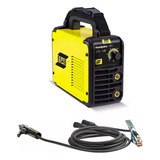 Soldadora Inverter Esab 160i + Accesorios Color Amarillo