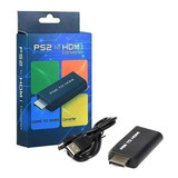 Adaptador Conversor Para Ps2 Ps3 Áudio Vídeo Para Cabo Hdm