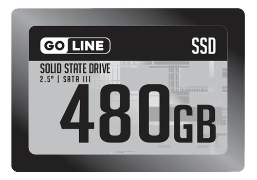 Hd Ssd 480gb Sata 3 2.5  6 Gb/s Gl480sd Goline