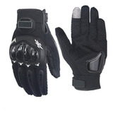 Guantes Para Moto Bicicleta Con Protecciones Pantalla Táctil