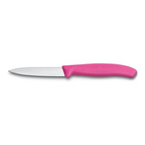 Cuchillo Mondador Victorinox Rosa Hoja 8cm 6.7606.l115