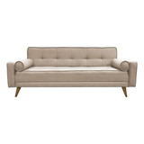 Sofacama Extra 3 Puestos Tela Beige