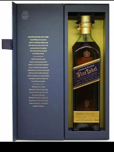 Kit Whisky Blue Label, Green, Black Desmontando O Bar