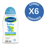 Combo X 6 Cetaphil Baby Loción Hidratante 300 Ml