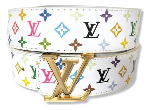Hermosa Correa Cinturón Louis Vuitton Para Hombre Y Mujer 5g