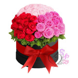 Arreglos Florales 60 Rosas Colores Naturales Cdmx