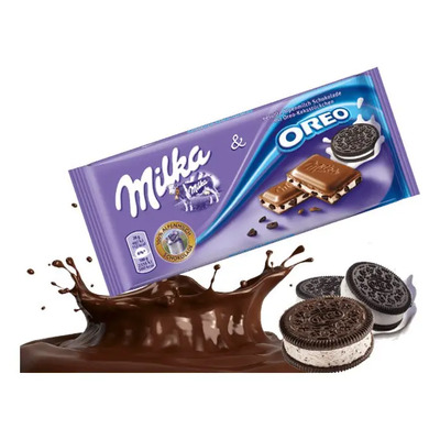Chocolate Milka Oreo 100g - Chocolate De Leche - Milka | MercadoLibre