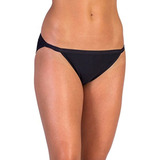 Exofficio Women  S Give-n-go String Bikini, Black, Medium