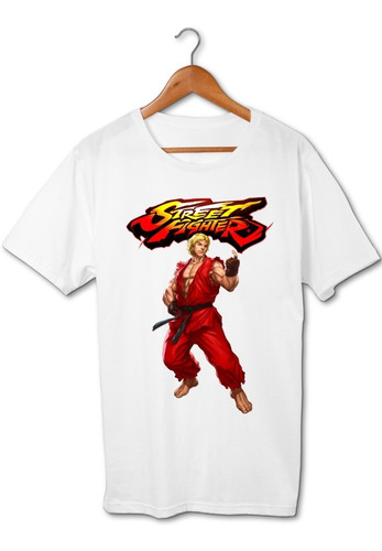 Street Fighter Ken Masters Remera Friki Tu Eres #2