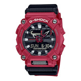 Reloj Para Hombre Casio G-shock Ga-900-4adr Rojo