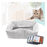 10 Bolsas De Arena Para Gatos, Con Filtro, Arena Para Gatos,