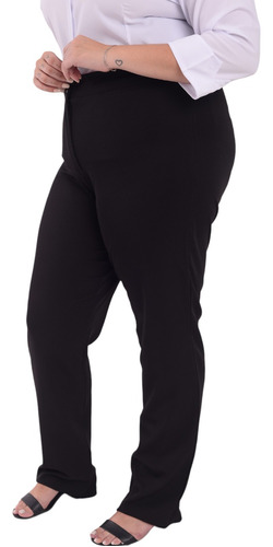 Calça Social Feminina Plus Size Tamanhos 50, 52, 54 E 56