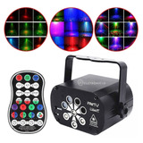 Mini Raio Laser Strobo Canhão Led Coloridos Rgb E Uv Balada