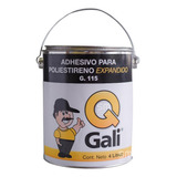 Cemento De Contacto Para Telgopor Sin Tolueno X 4 Lt Galipor